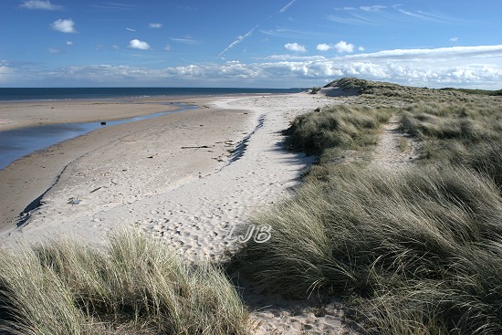 Druridge Bay, Northumberland Coast.