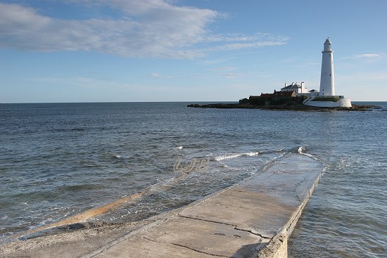 St. Mary's Lighthouse, Tyne & Wear Coast.