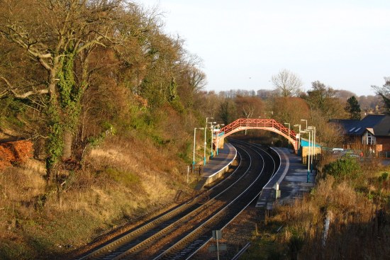 Stocksfield Station, Northumberland.