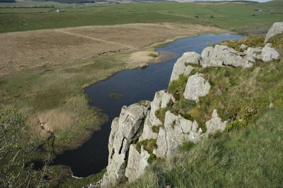 Hadrian's Wall, Crag Lough, Northumberland