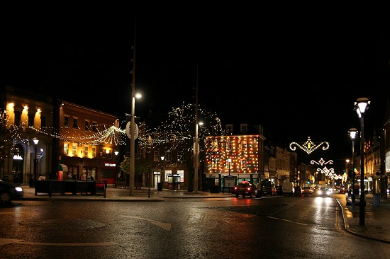 Morpeth Xmas Lights, Northumberland.