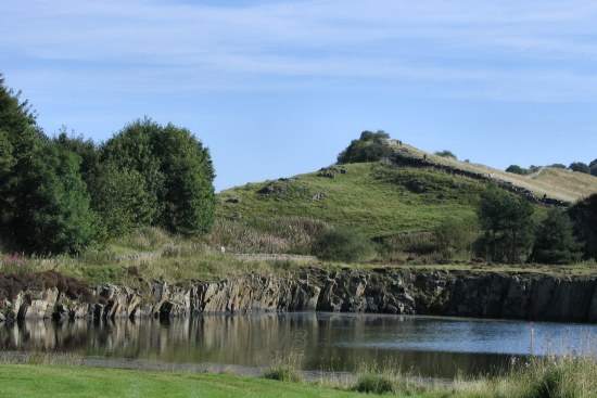 Roman Wall, Cawfields, Northumberland.