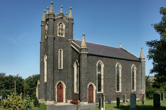Kirk Yetholm Church, Scotland.