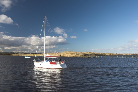 River Coquet, Amble, Northumberland.