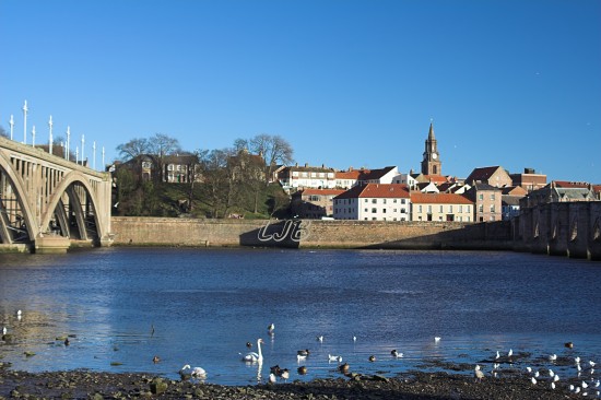 View acrosss River Tweed, Berwick