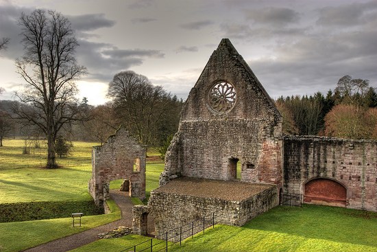 Dryburgh Abbey, Scottish Borders.