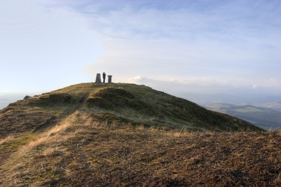 Eildon Hills, near Melrose, Scottish Borders.