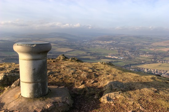 Eildon Hills, near Melrose, Scottish Borders.