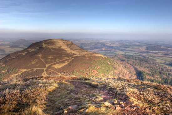 Eildon Hills, near Melrose, Scottish Borders.