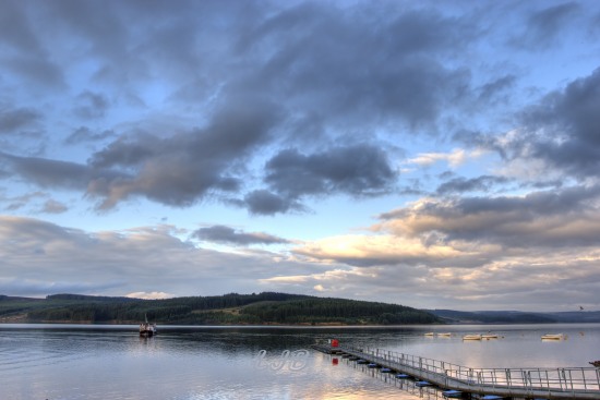 Leaplish Waterside Park, Kielder Water, Northumberland.