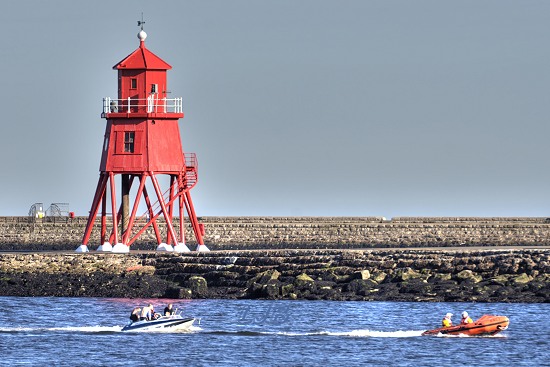 River Tyne, North Shields Fish Quay.