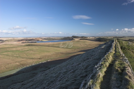 Hadrians Wall at Hotbank Crags