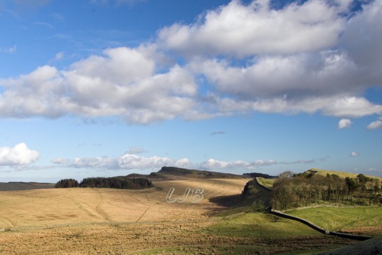 Hadrians Wall Housesteads Roman Fort.