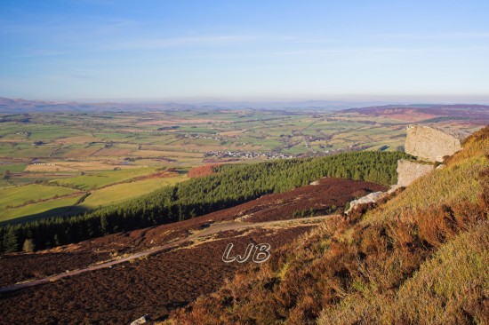 Simonside Hills, near Rothbury, Northumberland.