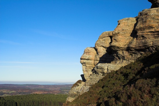 Simonside Hills, near Rothbury, Northumberland.