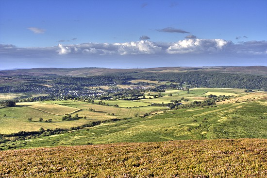 Simonside Hills, Northumberland.