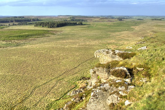 View from Wanney Crags.