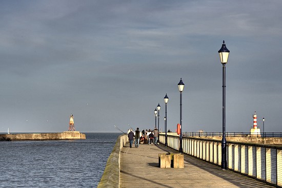 Amble Pier, Northumberland.