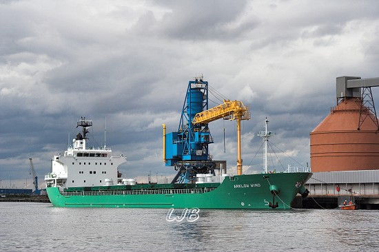Arklow Wind at Blyth, Northumberland.