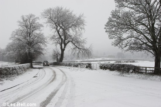 Snow at Bothal.