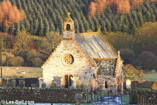 Cranshaws Kirk, Lammermuir Hills, Scotland.