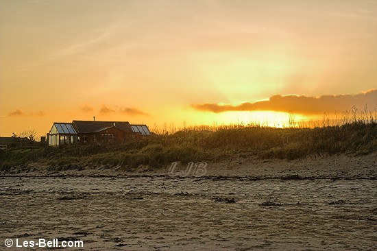 Xmas Day at Hauxley Beach, Northumberland.
