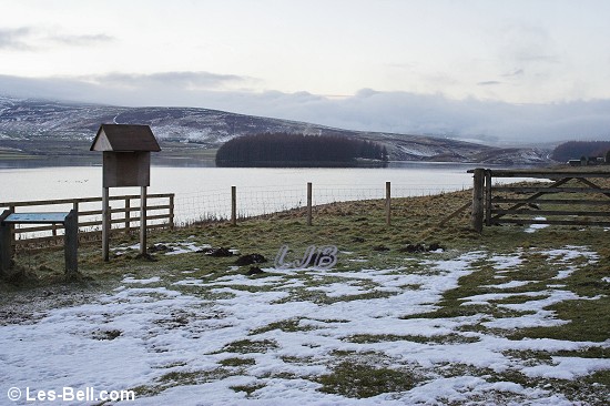 Whiteadder Reservoir, Lammermuir Hills, Scotland.