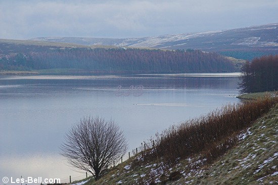 Whiteadder Reservoir, Lammermuir Hills, Scotland.