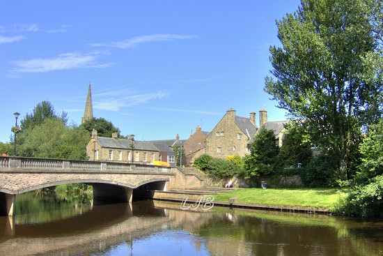 River Wansbeck, Morpeth, Northumberland.