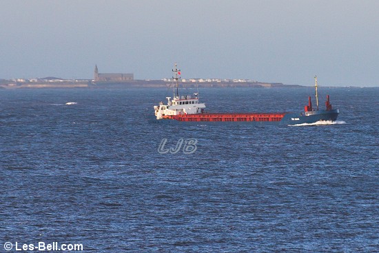 Sea Hawk leaving Blyth, Northumberland.