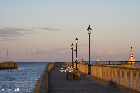 Amble Pier, Northumberland.