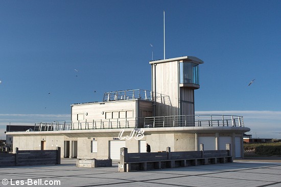 Lifeguard station, Blyth South Beach Northumberland.