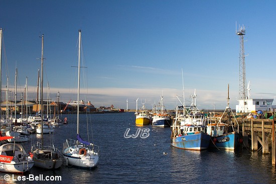 Blyth South Harbour, Northumberland.