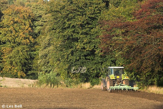 Autumn ploughing at Bothal, Northumberland.
