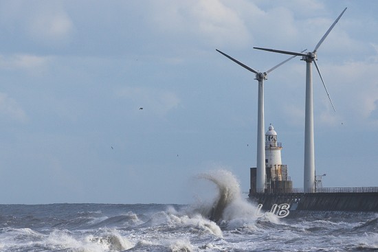 Blyth East Pier.