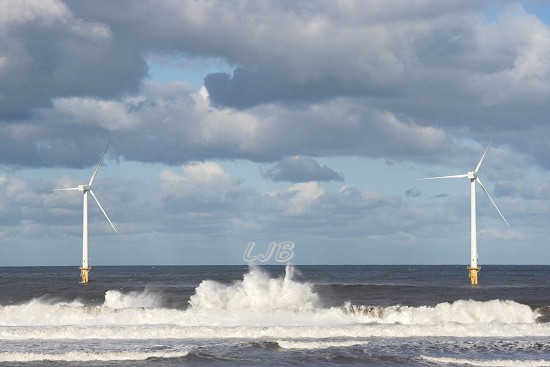 Heavy seas at North Blyth.