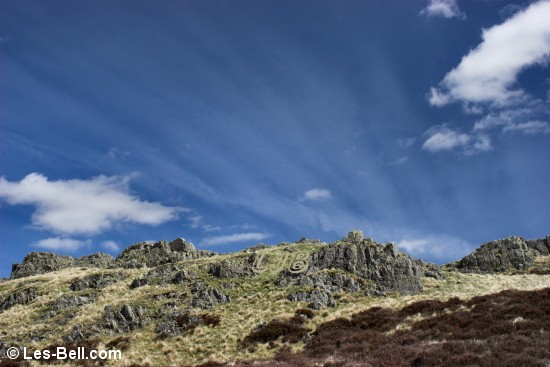 Long Crags, Cheviot Hills, Northumberland.