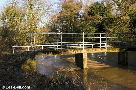 Bridge over River Lyne at Ulgham, Northumberland.