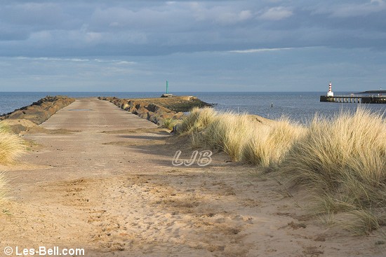 Amble Breakwater, Northumberland.