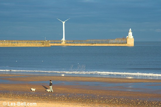 Blyth South Beach, Northumberland.