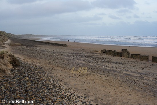 Druridge Bay beach and Nature Reserve, Northumberland.