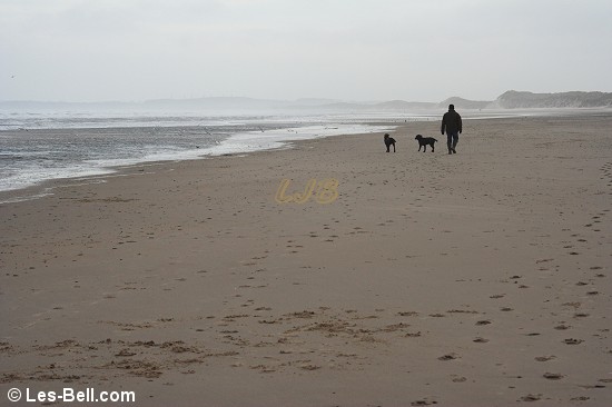 Druridge Bay beach and Nature Reserve, Northumberland.
