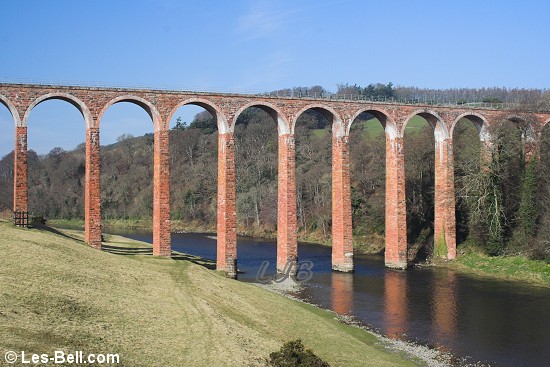 Leaderfoot Viaduct, Scottish Borders.