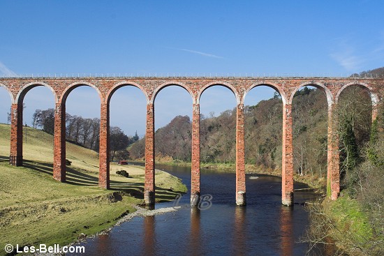 Leaderfoot Viaduct, Scottish Borders.
