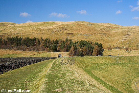 Megget Reservoir Dam, Scottish Borders.