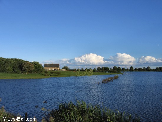 Lake at Coney Garth, near Ashington.