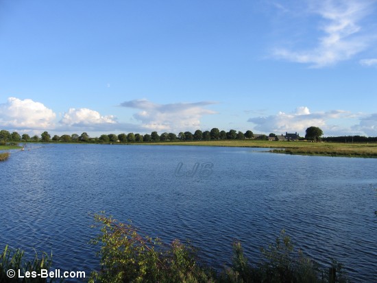 Lake at Coney Garth, near Ashington.