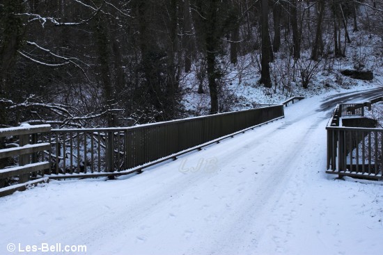 Snow at Bothal, Northumberland.