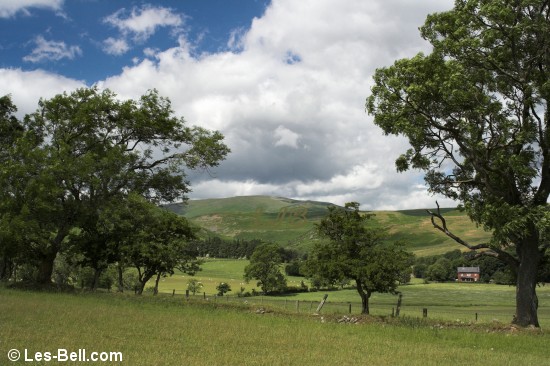 View towards Dunmoor Hill.