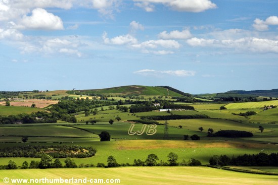 View to Powburn from Fawdon.